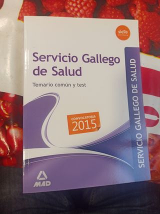 Libro servicio gallego de salud 