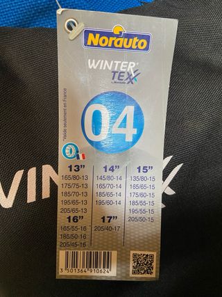 Cadenas de tela Norauto WinterTex 04