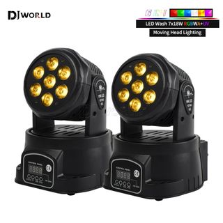 ✅️Pack 4 cabezas móvil escenario Led Wash 70W 