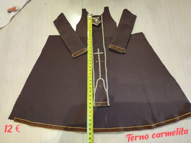 VIRGEN VESTIR, MANTO, SAYA, CINGULO