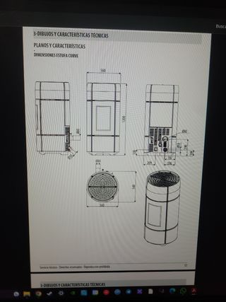 Estufa MZC Confort Air 8 M1 año 2019