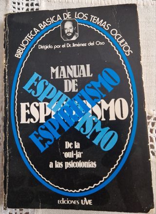 Manual de espiritismo.