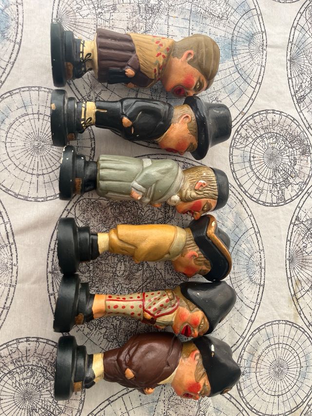 Cabezudos El Pilar antiguos