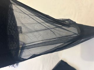Lote 6  pantys finos Negro-azulado