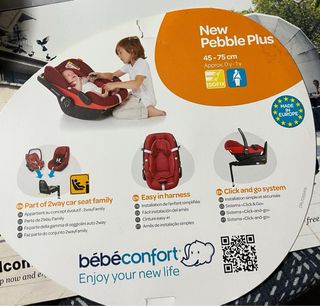 Silla coche Bebe Confort grupo 0