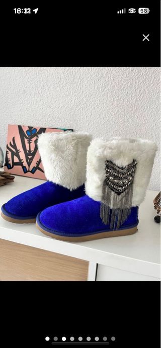 BOTINES AZULES