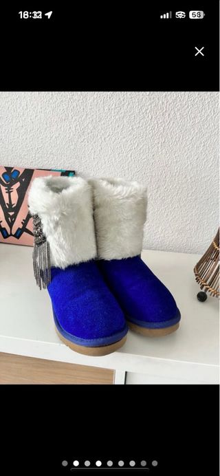 BOTINES AZULES