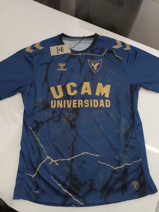 Camiseta UCAM Futbol FIRMADA XL