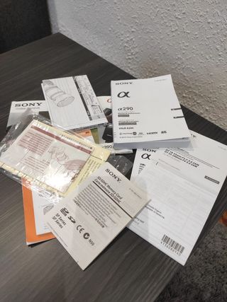 Cámara reflex Sony Alpha 290