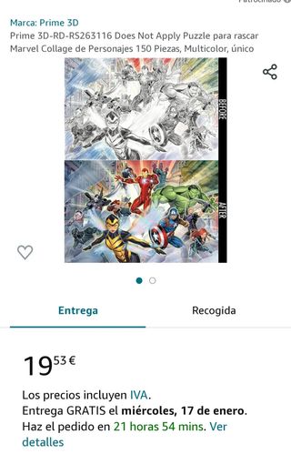 Puzzle Marvel Avengers