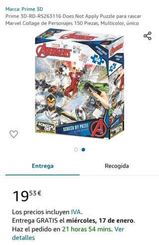 Puzzle Marvel Avengers