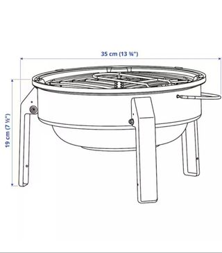 BARBACOA CARBON PORTATIL