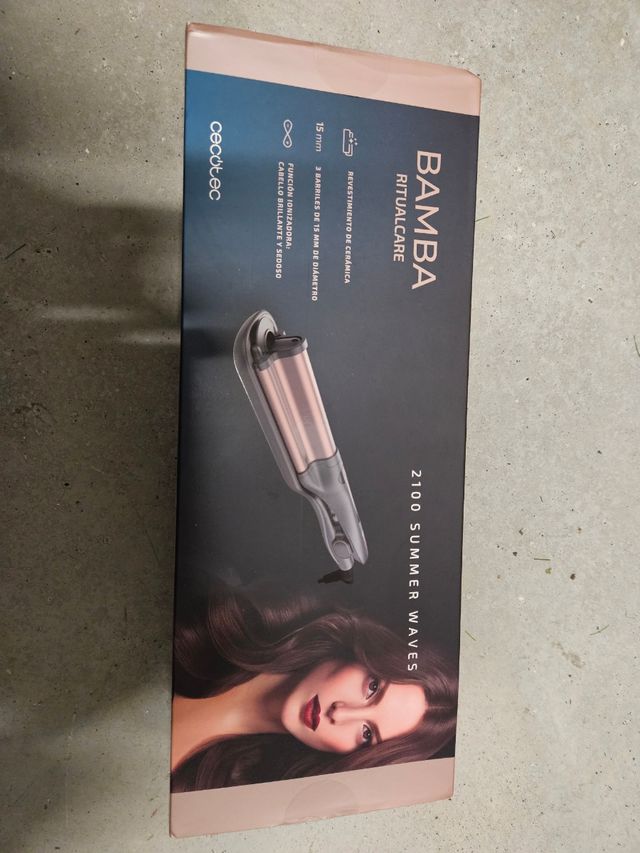 Plancha onduladora cecotec bamba