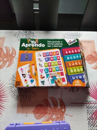 Juego de mesa para aprender a leer +5