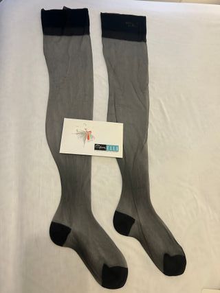 Lote 4 Medias para liguero híper Vintage