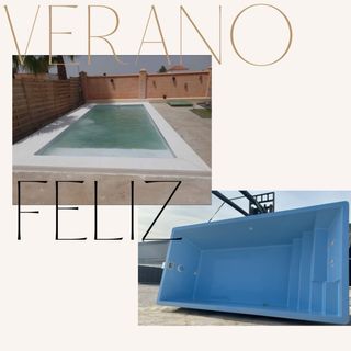 piscinas de fibra rectangulares