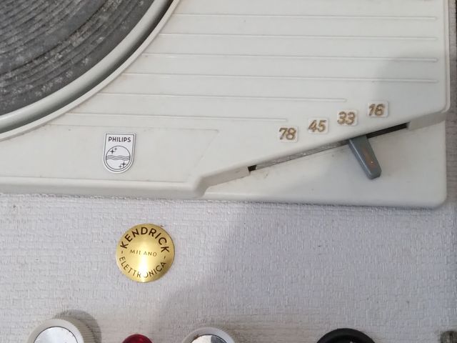 Giradischi Philips Anni 60 Valigia disco vinile