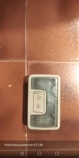 Plafoniera posteriore Audi A2