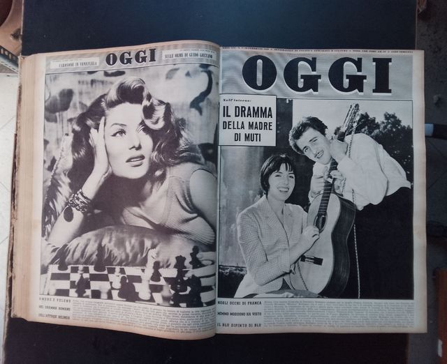 26 riviste oggi anno 1958