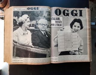 26 riviste oggi anno 1958