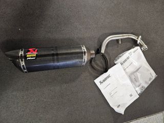 Escape akrapovic yamaha yzf 125