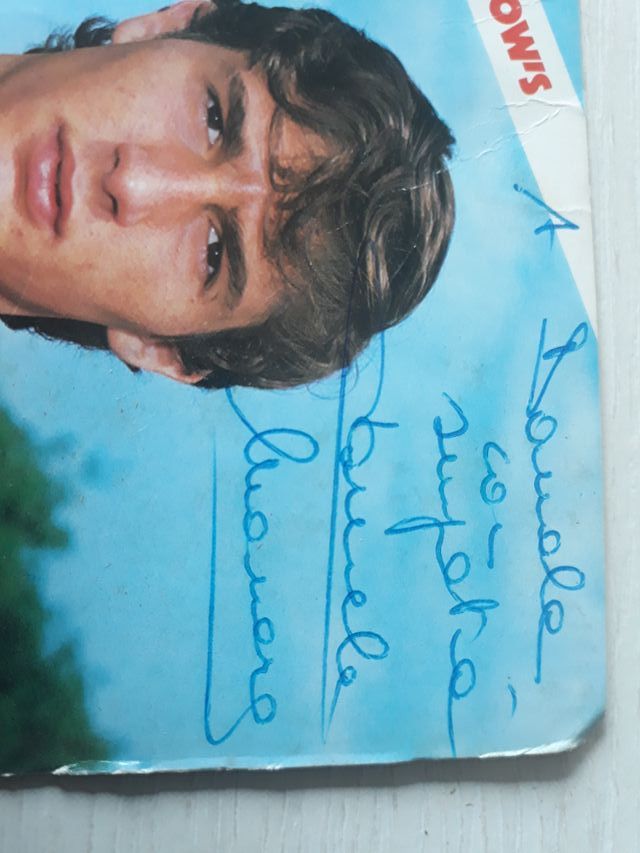 Autografo Daniele Massaro Fiorentina calcio