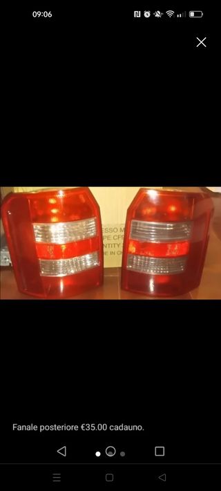 Posacenere Audi A2 e faro sinistro A2