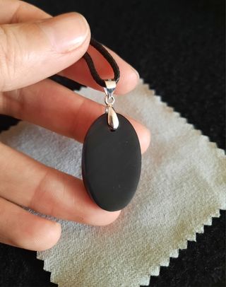 Colgante de Obsidiana Manto Huichol