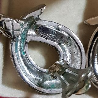 Pendientes vintage de pedrería bri
