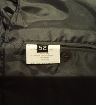 Traje chaqueta caballero
