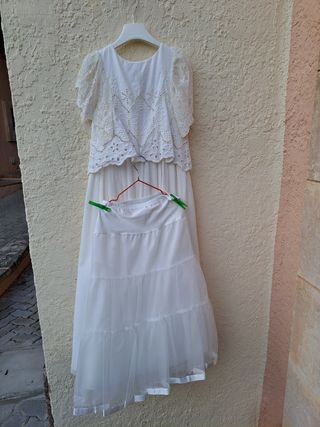 Vestido de comunion talla 10