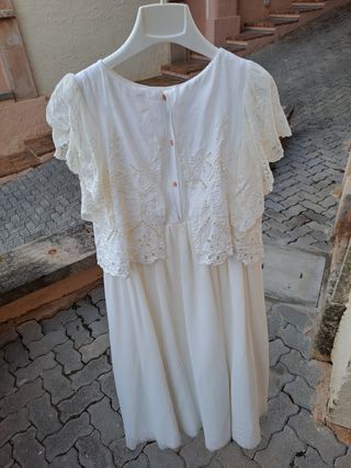 Vestido de comunion talla 10