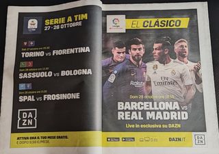 Corriere dello sport (Milán vs Betis)
