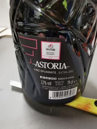 Bottiglia ufficiale giri Italia 2019