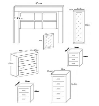 Dormitorio  nórdico artico-trufa