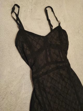 Vestido negro elegante - mono sexy