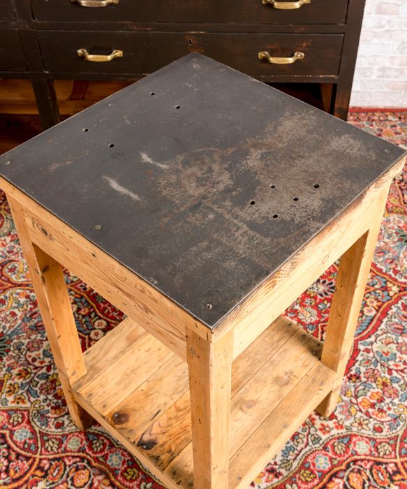 Tavolo laterale industriale La Ribera