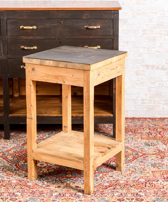 Tavolo laterale industriale La Ribera