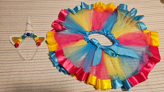 Disfraz unicornio niña