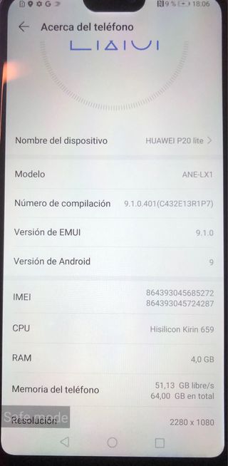 Huawei P20 Lite