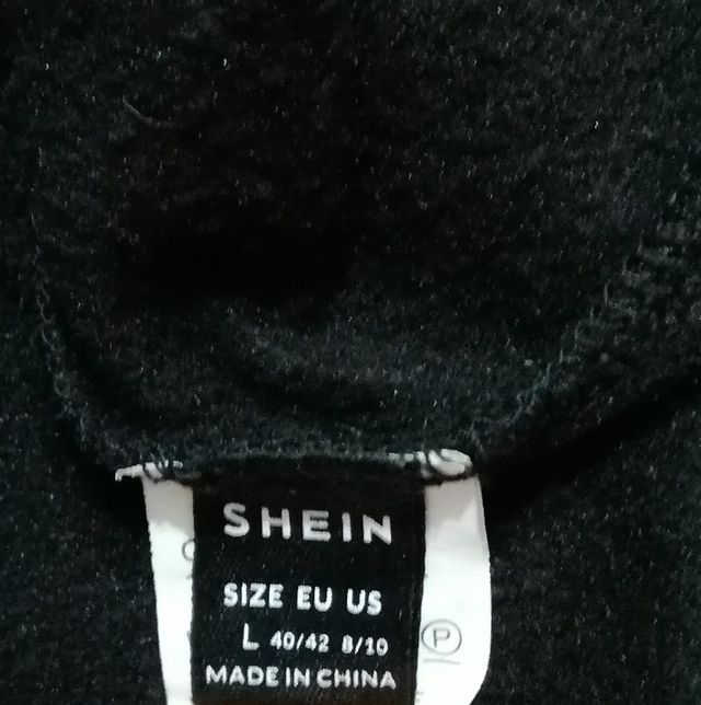 Vestito in felpa Shein