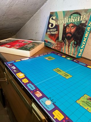 Gioco in scatola Sandokan anni 70