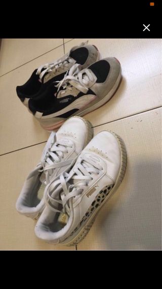 lote de zapatillas puma talla 36
