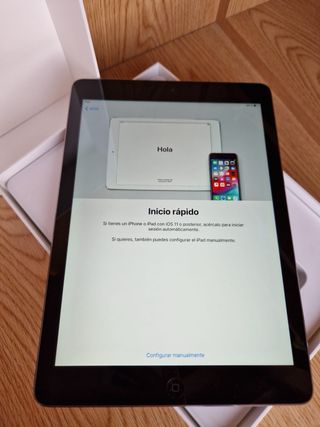 iPad Air modelo A1474 16 GB Space Grey