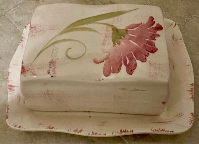 piatto burriera ceramica What's