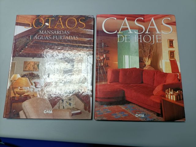 Livros de decoração da casa 2 unidades