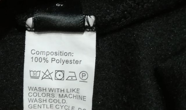 Abito in felpa bicolore Shein