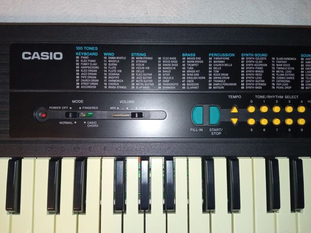 Teclado Piano Órgano Casio MA 100