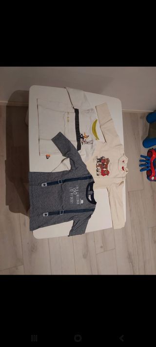 Tshirt in cotone maniche lunghe