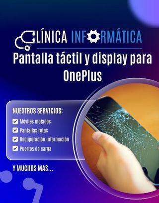 Pantalla táctil y display para OnePlus